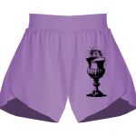 Girls Flowy Overlay Shorts Thumbnail