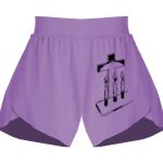 Girls Flowy Overlay Shorts Thumbnail