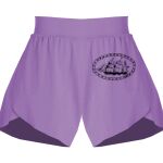 Girls Flowy Overlay Shorts Thumbnail