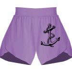 Girls Flowy Overlay Shorts Thumbnail