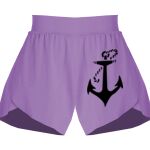 Girls Flowy Overlay Shorts Thumbnail