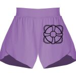 Girls Flowy Overlay Shorts Thumbnail