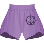 Girls Flowy Overlay Shorts Thumbnail