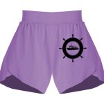 Girls Flowy Overlay Shorts Thumbnail