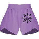 Girls Flowy Overlay Shorts Thumbnail