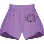 Girls Flowy Overlay Shorts Thumbnail