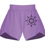 Girls Flowy Overlay Shorts Thumbnail