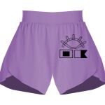 Girls Flowy Overlay Shorts Thumbnail