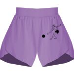 Girls Flowy Overlay Shorts Thumbnail