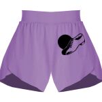 Girls Flowy Overlay Shorts Thumbnail