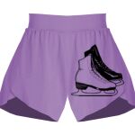 Girls Flowy Overlay Shorts Thumbnail