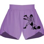Girls Flowy Overlay Shorts Thumbnail