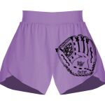 Girls Flowy Overlay Shorts Thumbnail