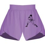 Girls Flowy Overlay Shorts Thumbnail