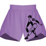 Girls Flowy Overlay Shorts Thumbnail