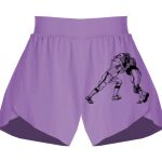 Girls Flowy Overlay Shorts Thumbnail