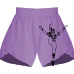 Girls Flowy Overlay Shorts Thumbnail