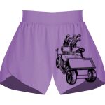 Girls Flowy Overlay Shorts Thumbnail
