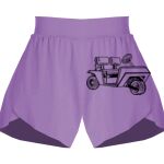 Girls Flowy Overlay Shorts Thumbnail