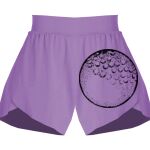 Girls Flowy Overlay Shorts Thumbnail