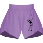 Girls Flowy Overlay Shorts Thumbnail