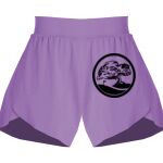 Girls Flowy Overlay Shorts Thumbnail