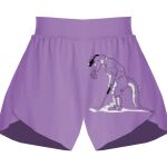 Girls Flowy Overlay Shorts Thumbnail