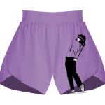 Girls Flowy Overlay Shorts Thumbnail