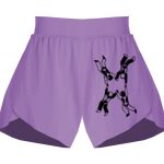 Girls Flowy Overlay Shorts Thumbnail