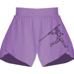 Girls Flowy Overlay Shorts Thumbnail