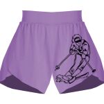 Girls Flowy Overlay Shorts Thumbnail