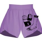 Girls Flowy Overlay Shorts Thumbnail