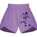 Girls Flowy Overlay Shorts Thumbnail