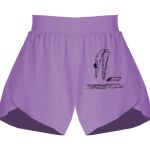 Girls Flowy Overlay Shorts Thumbnail