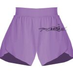 Girls Flowy Overlay Shorts Thumbnail