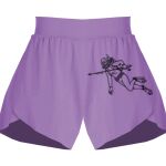 Girls Flowy Overlay Shorts Thumbnail