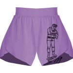 Girls Flowy Overlay Shorts Thumbnail