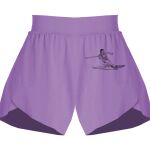 Girls Flowy Overlay Shorts Thumbnail