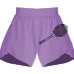 Girls Flowy Overlay Shorts Thumbnail