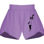 Girls Flowy Overlay Shorts Thumbnail