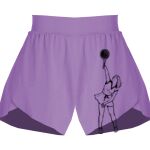 Girls Flowy Overlay Shorts Thumbnail