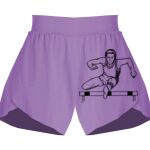 Girls Flowy Overlay Shorts Thumbnail
