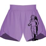 Girls Flowy Overlay Shorts Thumbnail