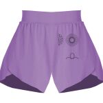 Girls Flowy Overlay Shorts Thumbnail