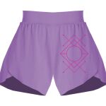 Girls Flowy Overlay Shorts Thumbnail