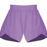 Girls Flowy Overlay Shorts Thumbnail