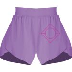 Girls Flowy Overlay Shorts Thumbnail