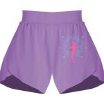 Girls Flowy Overlay Shorts Thumbnail