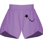 Girls Flowy Overlay Shorts Thumbnail