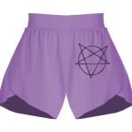 Girls Flowy Overlay Shorts Thumbnail